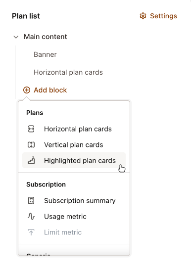 Mantle has a growing library of beautiful and functional UI components that you can drop into your billing pages.