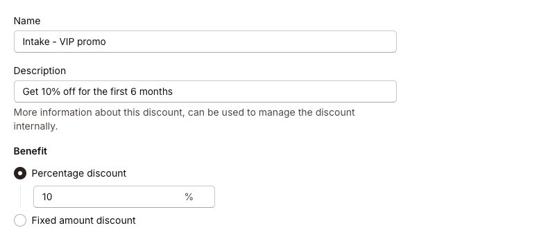 Automatically apply discounts to leads and customers that filled out a specific intake form.